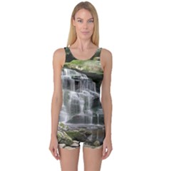 Elakala Falls One Piece Boyleg Swimsuit by trendistuff