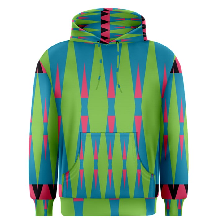 Connected rhombus Men s Pullover Hoodie