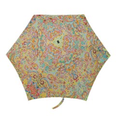 Papillons De Paisley Copyright M  Nicole Van Dam Mini Folding Umbrella