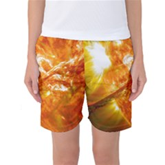 Solar Flare 2 Women s Basketball Shorts