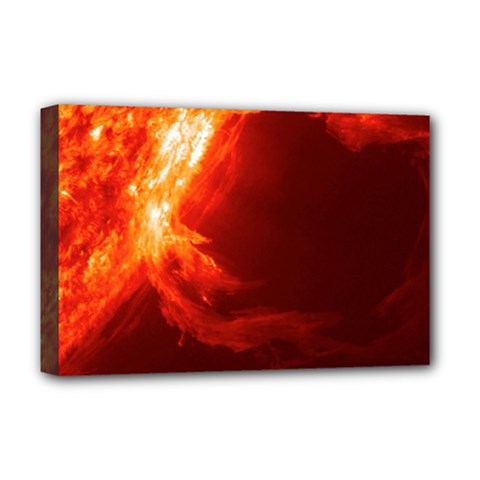 Solar Flare 1 Deluxe Canvas 18  X 12   by trendistuff