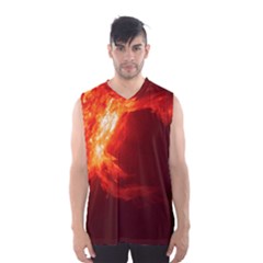 Solar Flare 1 Men s Basketball Tank Top by trendistuff