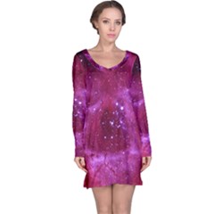 Rosette Nebula 1 Long Sleeve Nightdresses by trendistuff