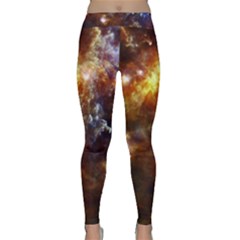 Rosette Cloud Yoga Leggings by trendistuff