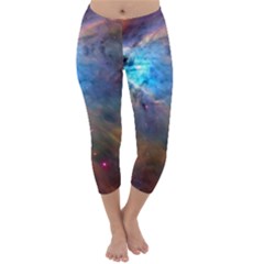 Orion Nebula Capri Winter Leggings  by trendistuff