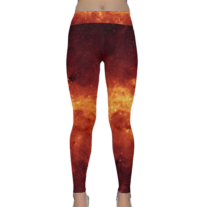 MILKY WAY CLOUDS Yoga Leggings