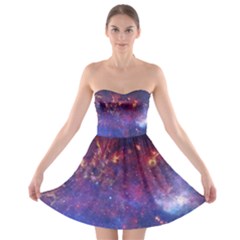 Milky Way Center Strapless Bra Top Dress by trendistuff