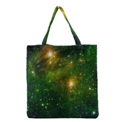 Hydrocarbons In Space Grocery Tote Bags by trendistuff