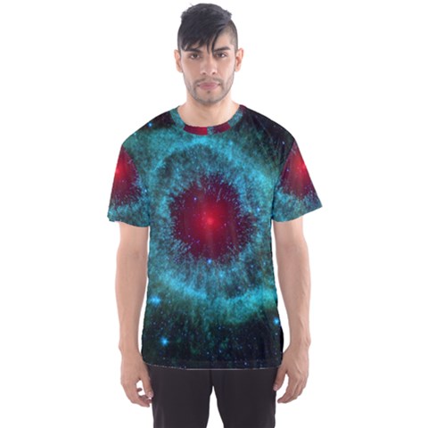 Helix Nebula Men s Sport Mesh Tees by trendistuff