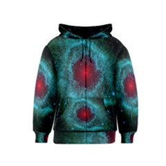 Helix Nebula Kids Zipper Hoodies by trendistuff