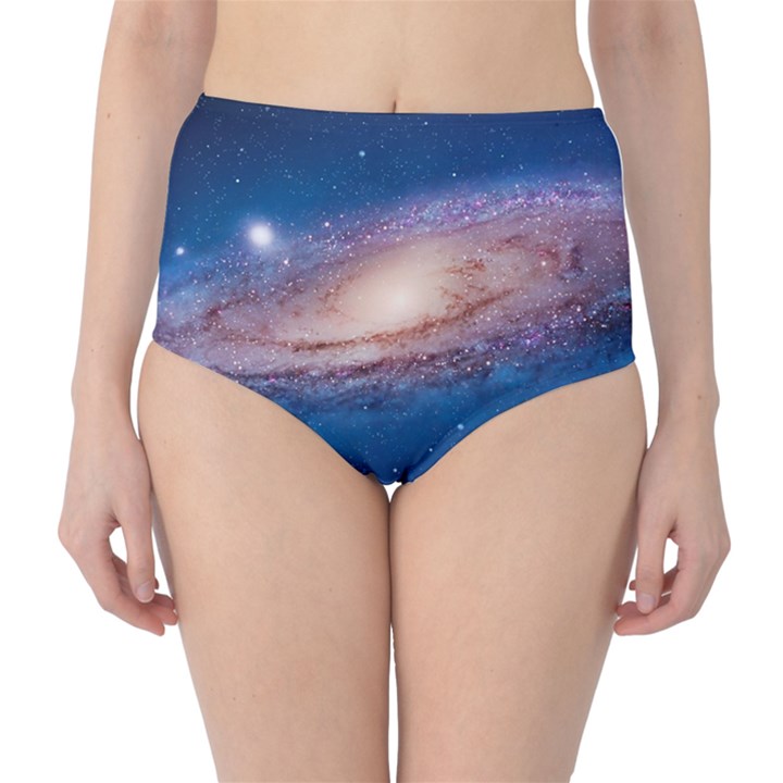 ANDROMEDA High-Waist Bikini Bottoms