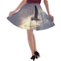 Seagull 1 A-line Skater Skirt View2