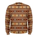 Southwest Design Tan and Rust Men s Sweatshirts View1