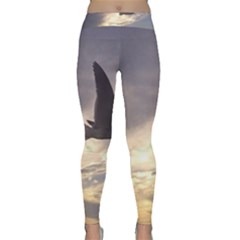 Fly Seagull Yoga Leggings by Jamboo