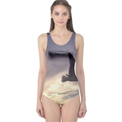 Fly Seagull One Piece Swimsuit by Jamboo