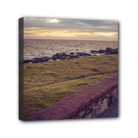 Playa Verde Coast In Montevideo Uruguay Mini Canvas 6  X 6  by dflcprints