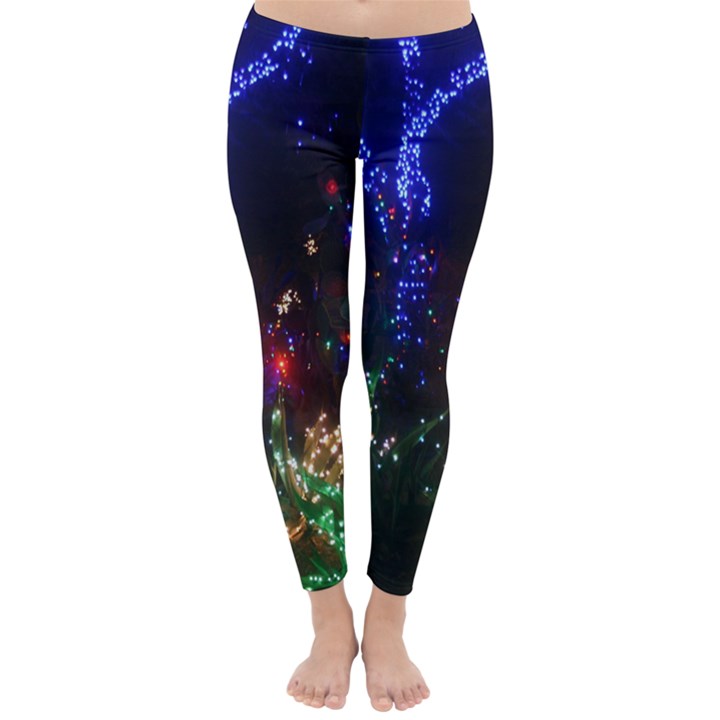 CHRISTMAS LIGHTS 2 Winter Leggings 