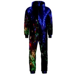 Christmas Lights 2 Hooded Jumpsuit (men)  by trendistuff