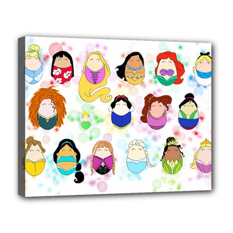 Disney Ladies Canvas 14  X 11  by lauraslovelies