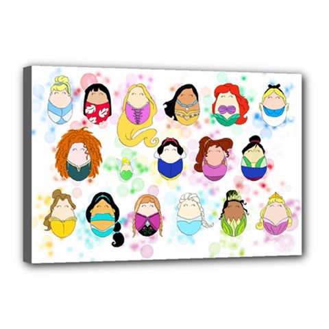 Disney Ladies Canvas 18  X 12  by lauraslovelies