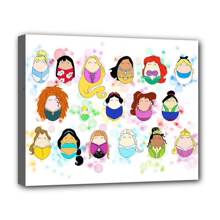 Disney Ladies Deluxe Canvas 20  x 16  