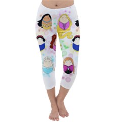 Disney Ladies Capri Winter Leggings 