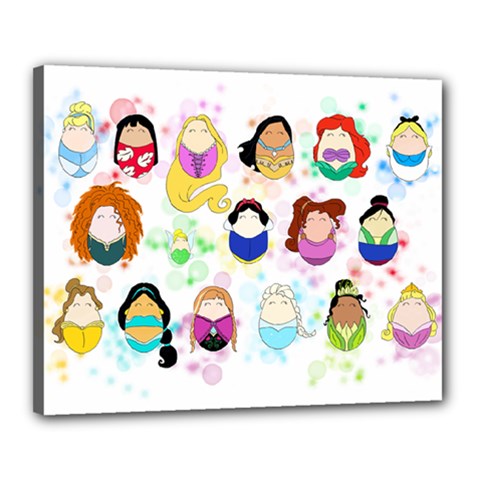 Disney Ladies Canvas 20  X 16 