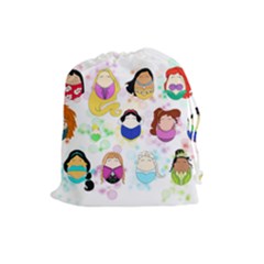 Disney Ladies Drawstring Pouches (large)  by lauraslovelies