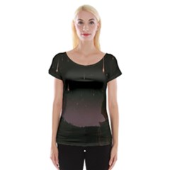 The Fallen Women s Cap Sleeve Top by Naturesfinest