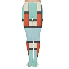 Vertical And Horizontal Rectangles Tights by LalyLauraFLM