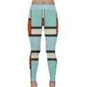 Vertical and horizontal rectangles Yoga Leggings View1