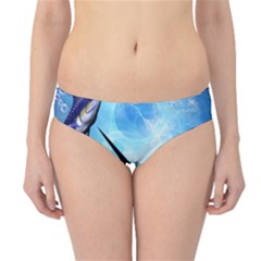 Awersome Marlin In A Fantasy Underwater World Hipster Bikini Bottoms by FantasyWorld7