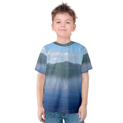 Loch Ness Kid s Cotton Tee by trendistuff