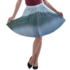 Loch Ness A-line Skater Skirt by trendistuff