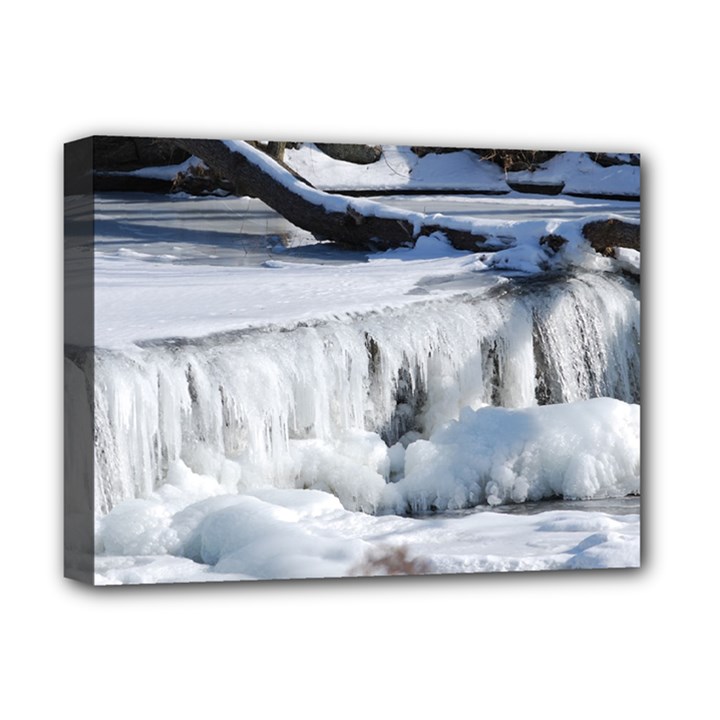 FROZEN CREEK Deluxe Canvas 16  x 12  