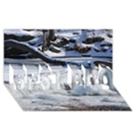 FROZEN CREEK BEST BRO 3D Greeting Card (8x4) 