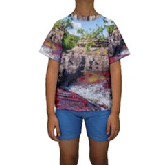 Cano Cristales 2 Kid s Short Sleeve Swimwear by trendistuff