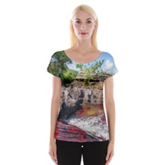 Cano Cristales 2 Women s Cap Sleeve Top by trendistuff