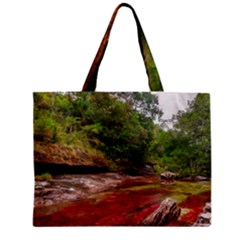 Cano Cristales 1 Zipper Tiny Tote Bags