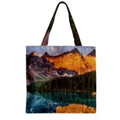 Banff National Park 4 Zipper Grocery Tote Bags