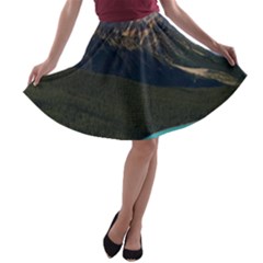 Banff National Park 3 A-line Skater Skirt