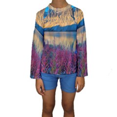 Banff National Park 1 Kid s Long Sleeve Swimwear