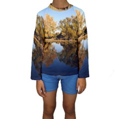 Autumn Lake Kid s Long Sleeve Swimwear