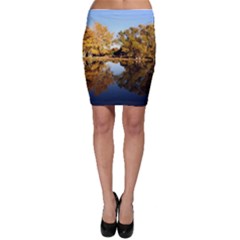 Autumn Lake Bodycon Skirts