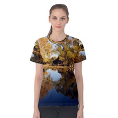 Autumn Lake Women s Cotton Tee