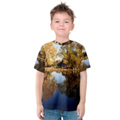 Autumn Lake Kid s Cotton Tee