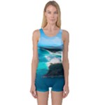 WHITEHAVEN BEACH 2 One Piece Boyleg Swimsuit