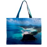 WHITEHAVEN BEACH 2 Zipper Tiny Tote Bags