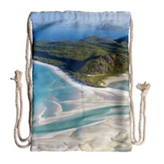 Whitehaven Beach 1 Drawstring Bag (large)