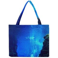 Underwater Trench Tiny Tote Bags